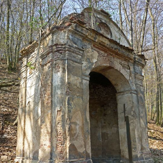 Niche chapel in Jezeří