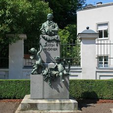 Steyr Brucknerplatz Anton Bruckner-Denkmal