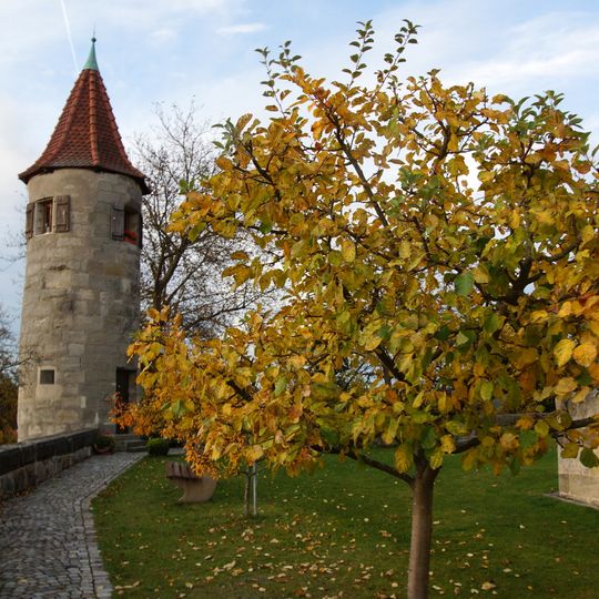 Turm der früheren Burganlage in Lauf an der Pegnitz