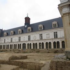 Archaeological sites of the chateau neuf in Laval