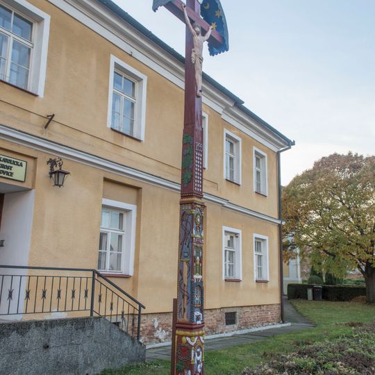 Wooden cross in Čejkovice