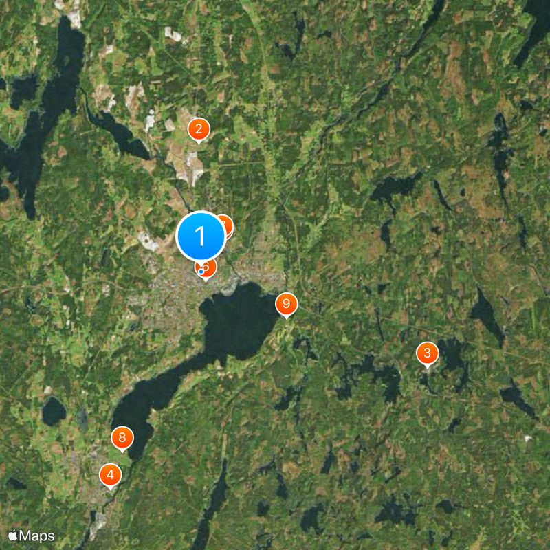 Karlskoga Map