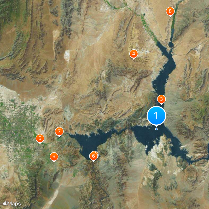 Virgin River Map