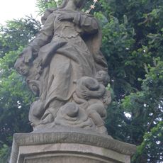 Socha Nanebevzetí Panny Marie