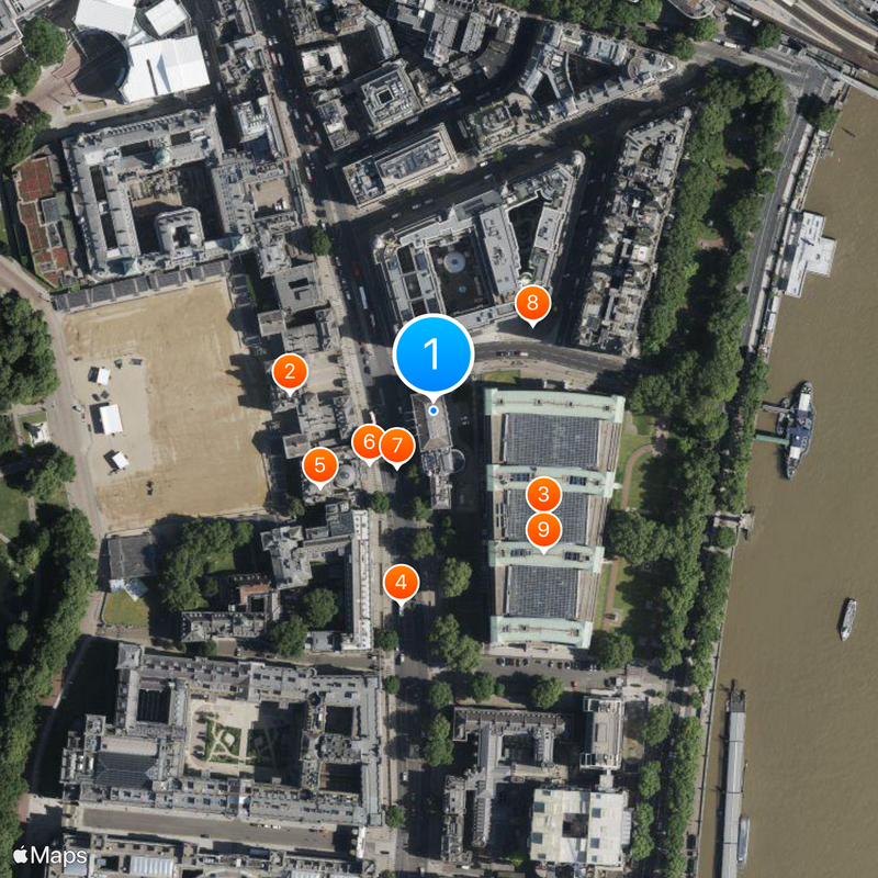 Banqueting House Map