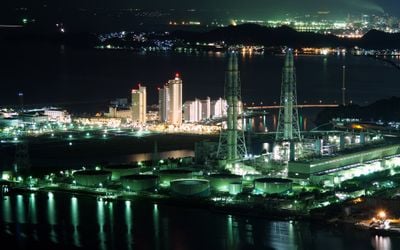 At night 1