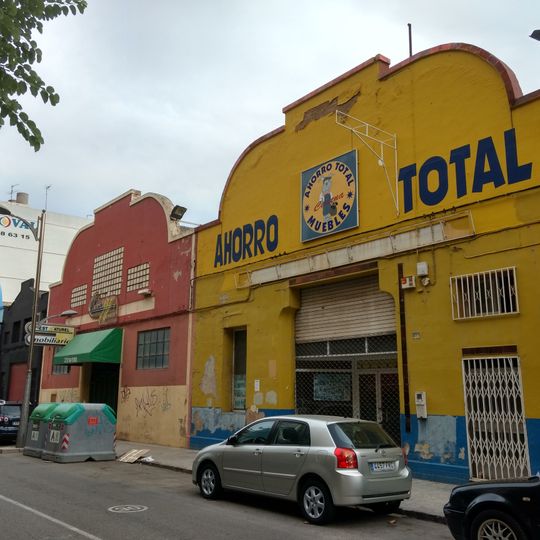 Nave Industrial en Avenida Gómez Ferrer 67 de Alfafar