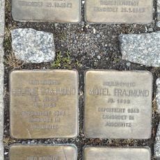 Stolperstein à la mémoire de Motel Frajmund