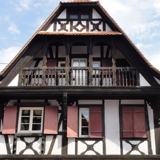 Maison au 82, rue du Maréchal-Foch à Dambach-la-Ville