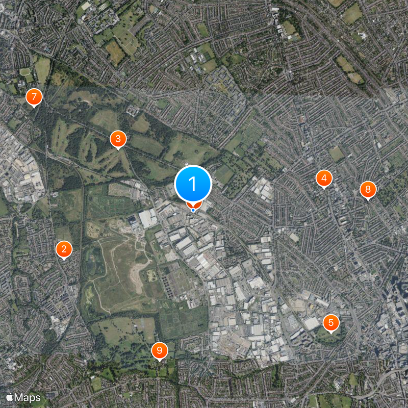London Trams Map