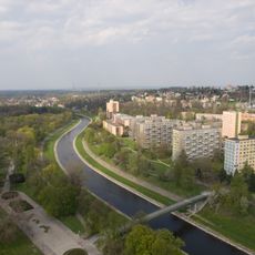 Lávka přes Ostravici Horova - Bohumínská