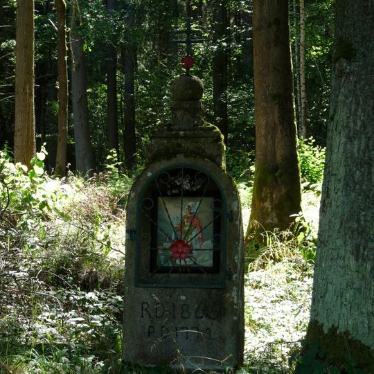 Kaplička svatého Floriána u silnice z Vyššího Brodu do Herbertova