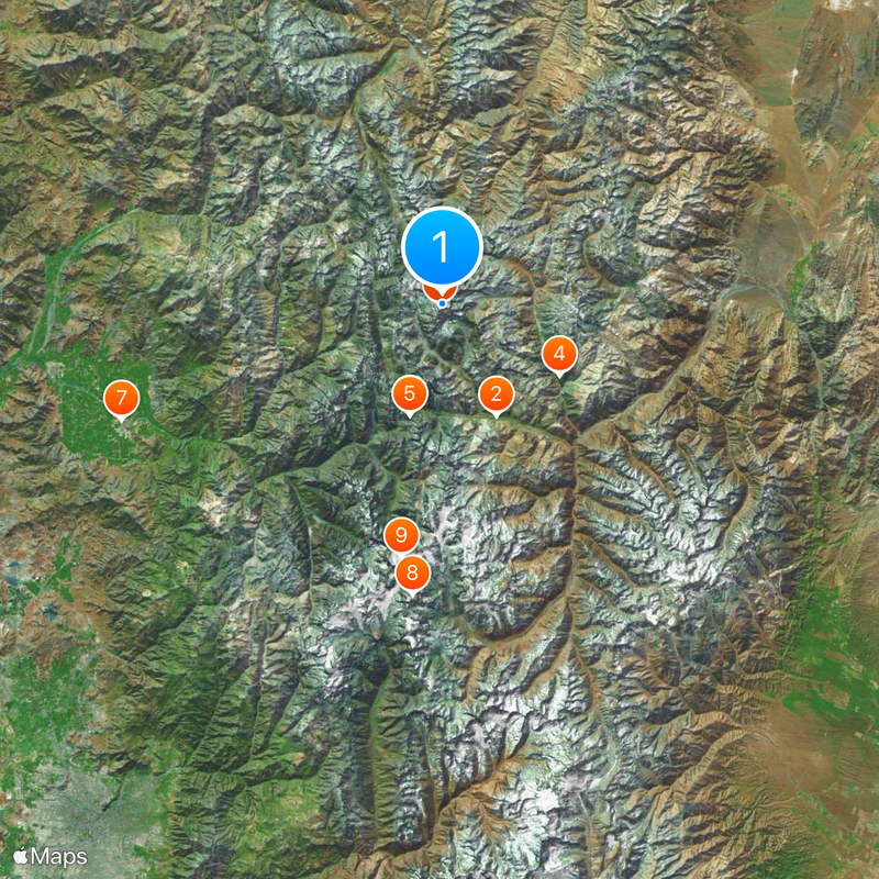 Aconcagua Carte