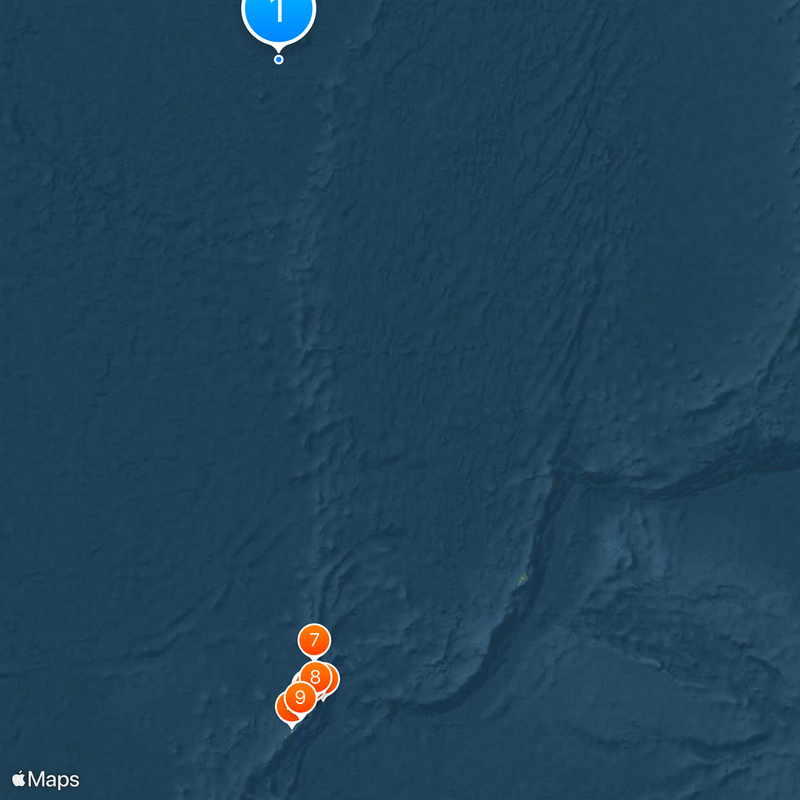 Philippine Sea Map
