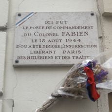 Commemorative plaque
