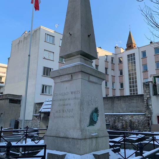 Monument aux morts de la Guerre de 1870 de Saint-Mandé