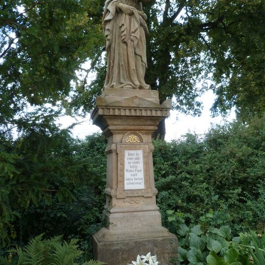 Statue of Our Lady of Sorrows in Podolí