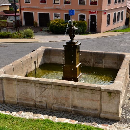 Fountain in Teplá