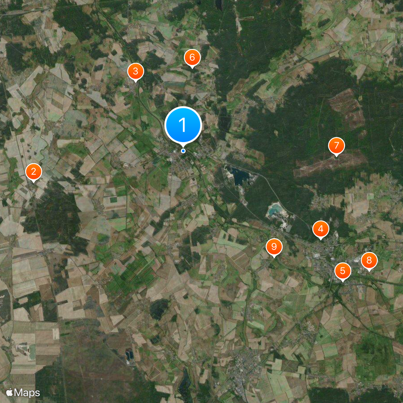 Bad Liebenwerda Mappa