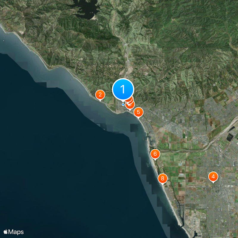 Mission San Buenaventura Mappa