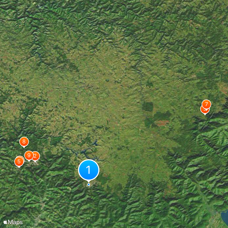 São Francisco de Paula Map