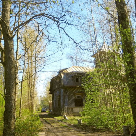 Дача Зарубина деревянная 2-этажная