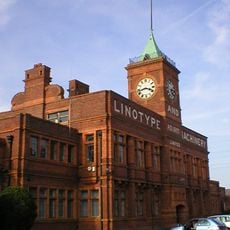 The Main Office Block To The Linotype Works