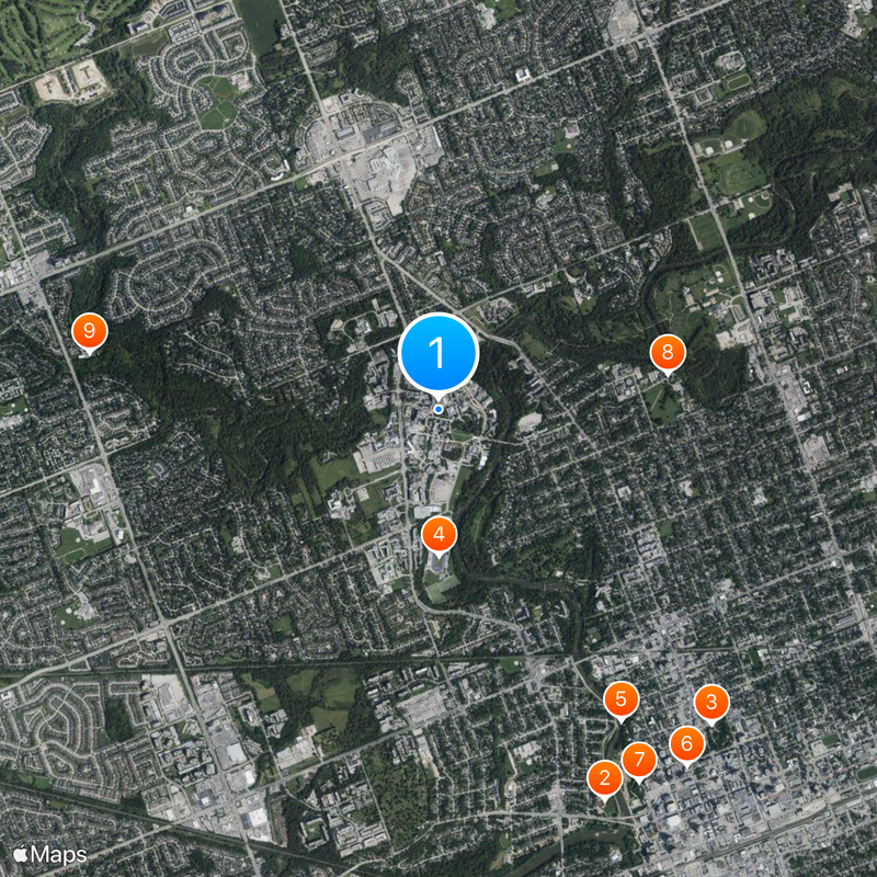 Western University Map