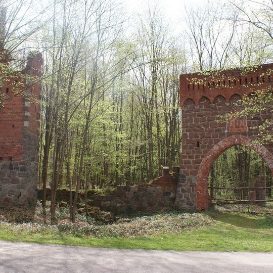 Manor park in Krępa