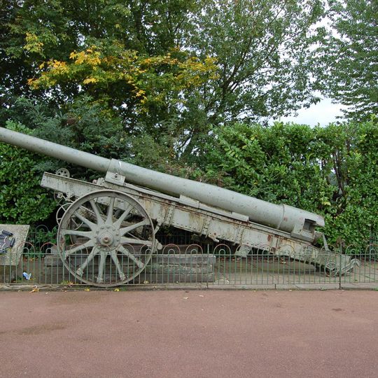 Beamish Museum WWI Memorial Gun