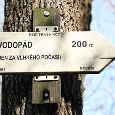 Rozcestník Vodopád - odb.