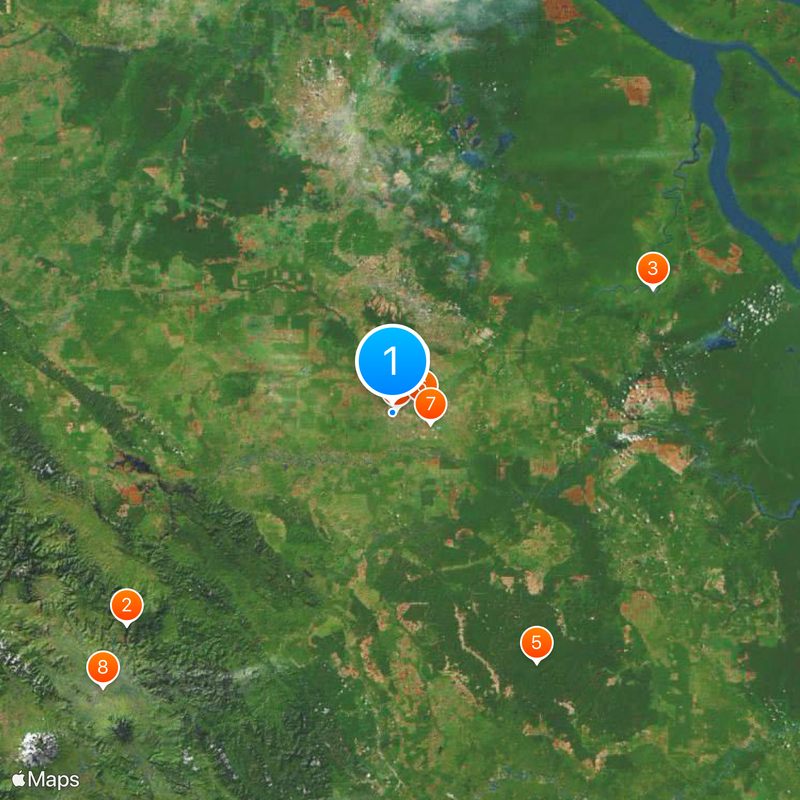 Riau University Map