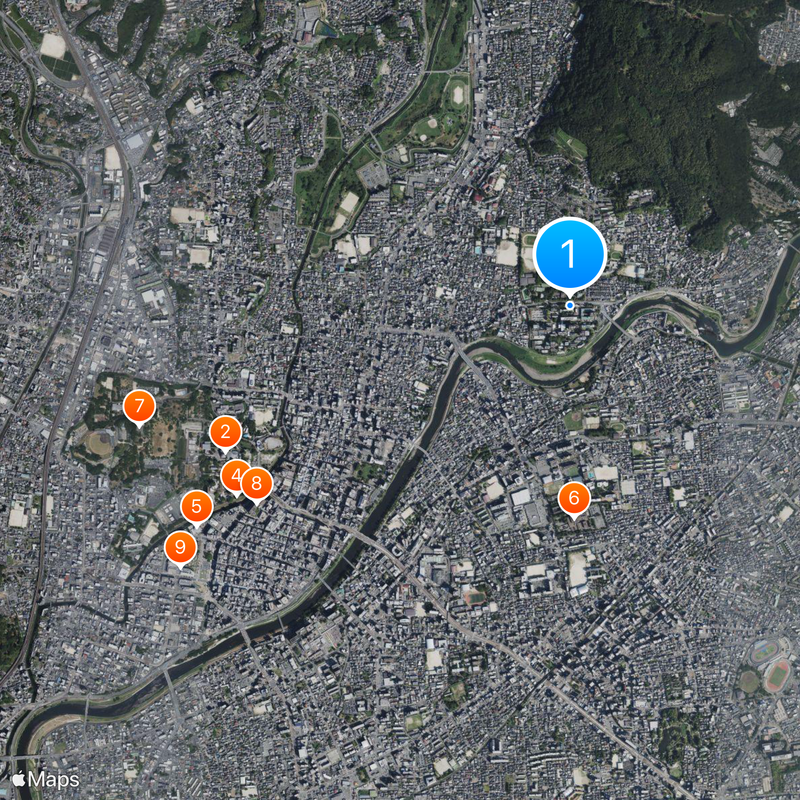 Kumamoto University Map