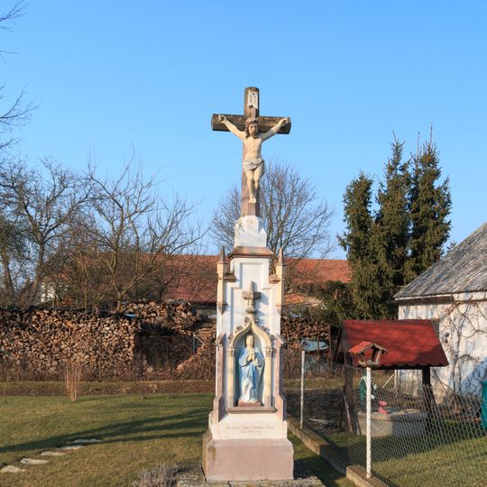 Kříž ve Vlčí Habřině