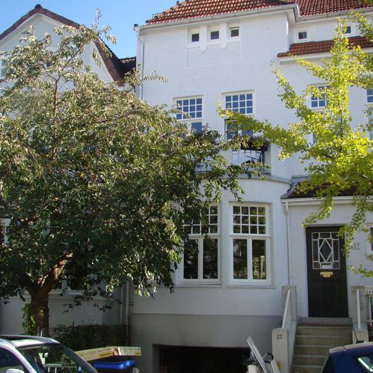 Wohnhaus Hermann-Allmers-Straße 27