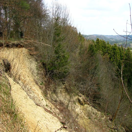 Weiße Wand bei Icking