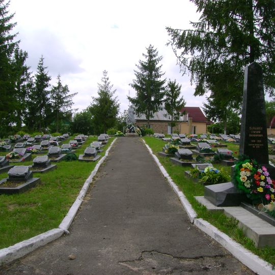 Military cemetery in Dubno
