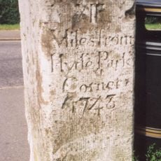 Milestone 13 Miles From London