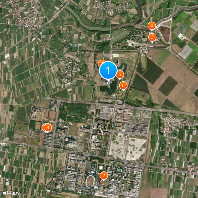 Southern Branch of the National Palace Museum Carte