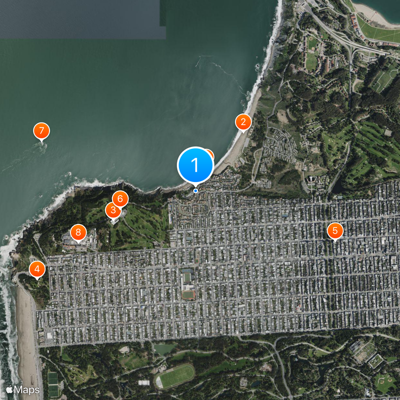 Sea Cliff Map