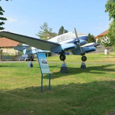 Pomník letadla Ae-45 v Rané u Loun (2)