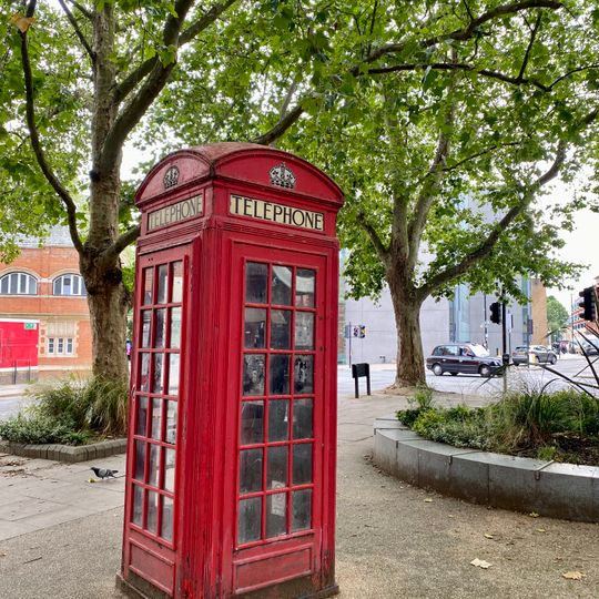 K2 Telephone Kiosk At Junction With Wynatt Street
