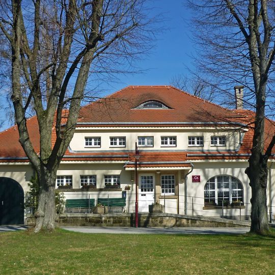 Building C5 - former disinfection house, today nursery Hufelandstraße 15