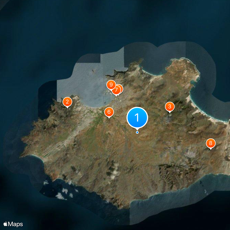 São Vicente Map