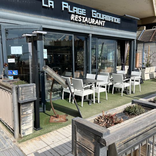 La plage gourmande