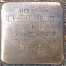 Stolperstein en memoria de Norbert Prenzlau