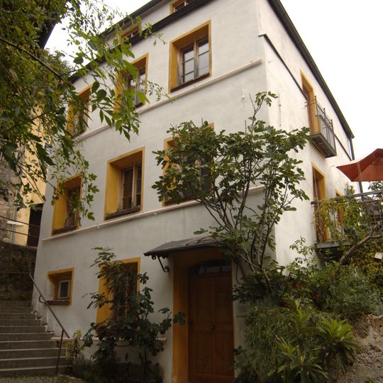 Sogenanntes „Benefiziatenhaus“, ehemals zum Gotteshaus Heiligkreuz in der Au gehörig
