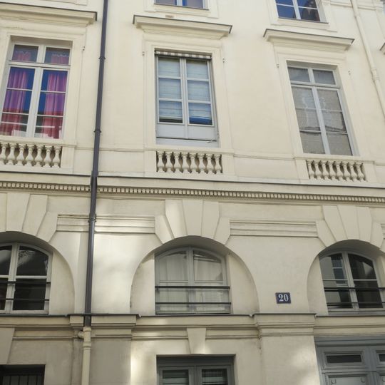 Immeuble, 20 rue de Montpensier