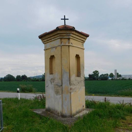 Boží muka v Holešovské ulici v Hulíně