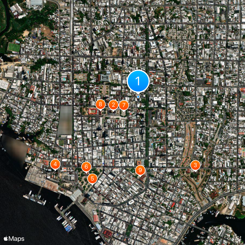 Greater Manaus Kaart